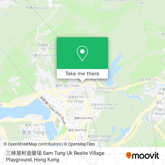 三棟屋村遊樂場 Sam Tung Uk Resite Village Playground map