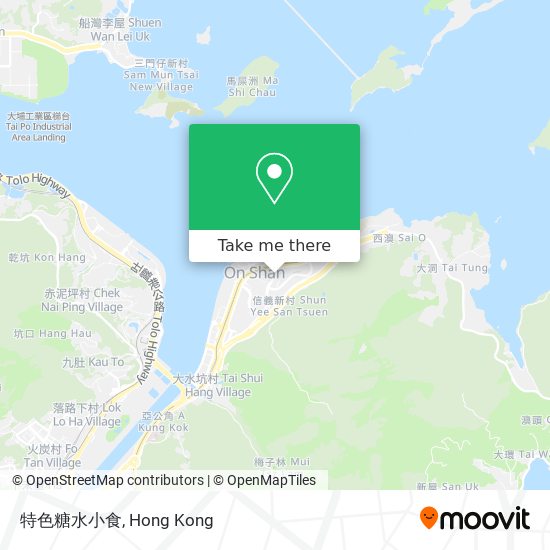 特色糖水小食 map