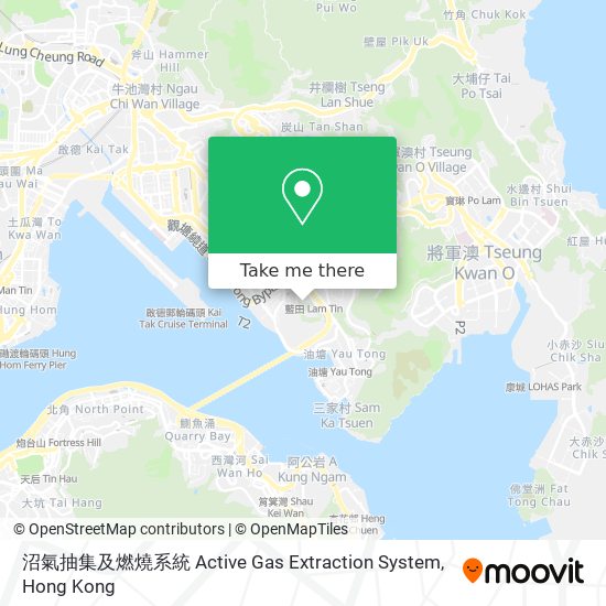 沼氣抽集及燃燒系統 Active Gas Extraction System地圖