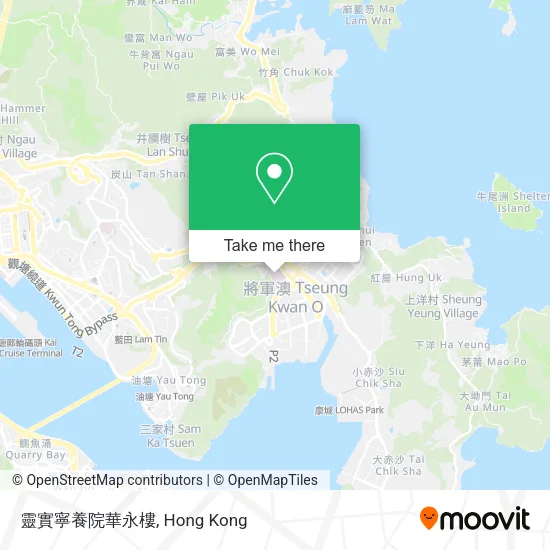 靈實寧養院華永樓地圖