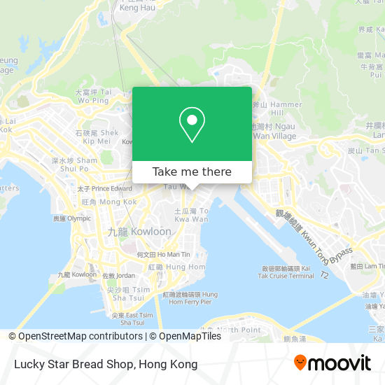 Lucky Star Bread Shop map