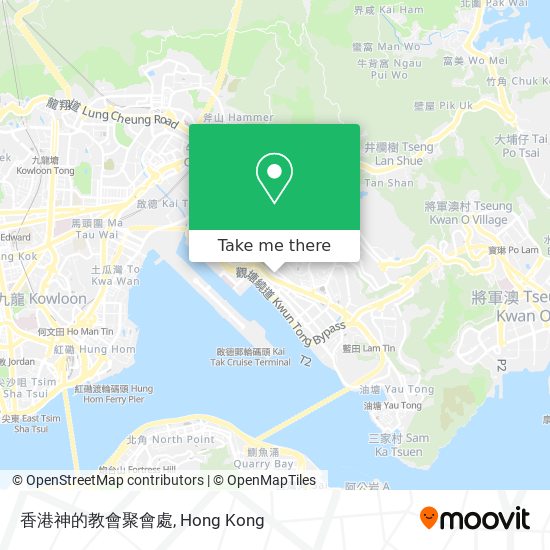香港神的教會聚會處 map