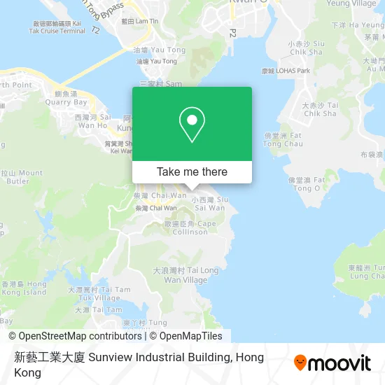 新藝工業大廈 Sunview Industrial Building map