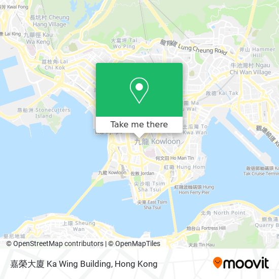 嘉榮大廈 Ka Wing Building map