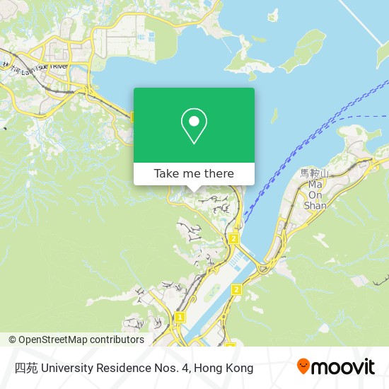 四苑 University Residence Nos. 4 map