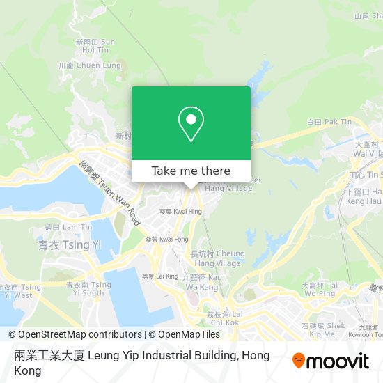 兩業工業大廈 Leung Yip Industrial Building map