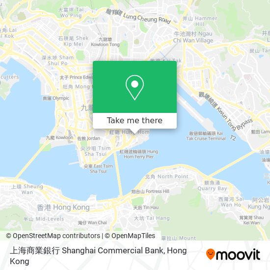 上海商業銀行 Shanghai Commercial Bank map