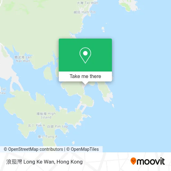 浪茄灣 Long Ke Wan map