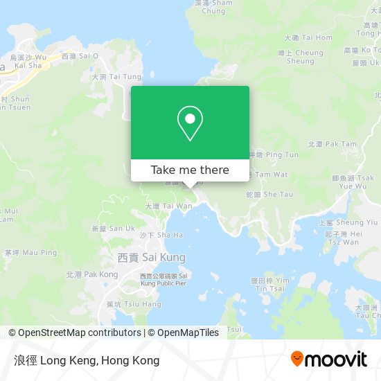 浪徑 Long Keng map