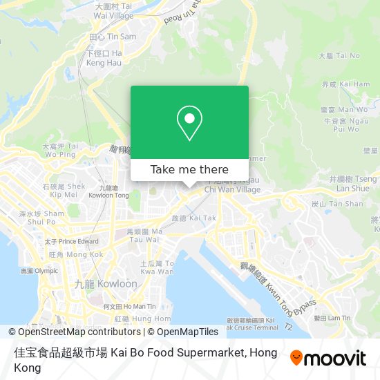 佳宝食品超級市場 Kai Bo Food Supermarket地圖