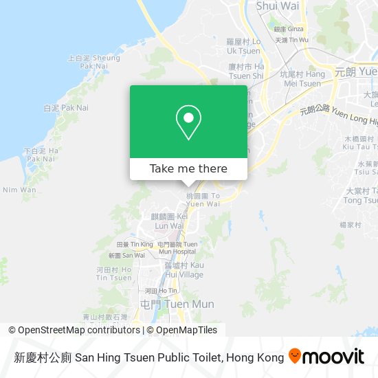 新慶村公廁 San Hing Tsuen Public Toilet map