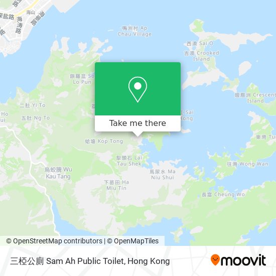 三椏公廁 Sam Ah Public Toilet map