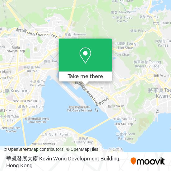 華凱發展大廈 Kevin Wong Development Building map