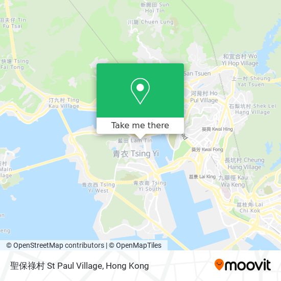 聖保祿村 St Paul Village地圖