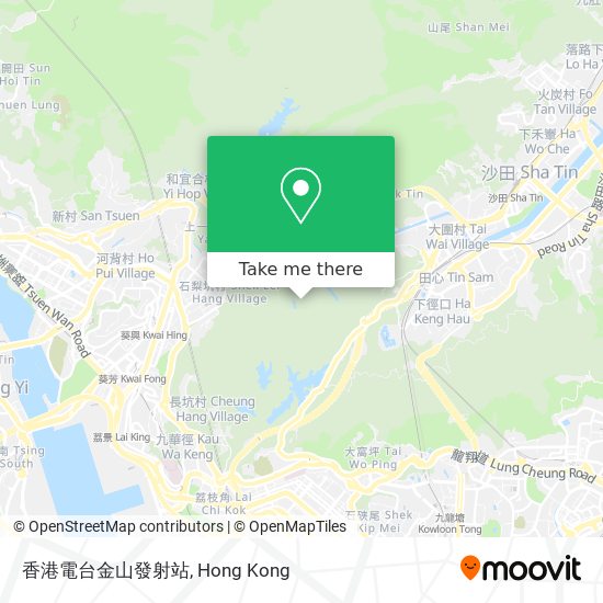 香港電台金山發射站 map