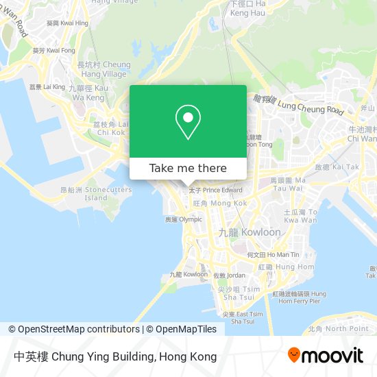 中英樓 Chung Ying Building map