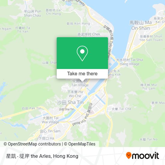 星凱‧堤岸 the Arles地圖