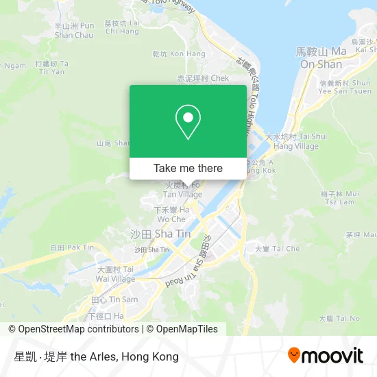 星凱‧堤岸 the Arles map