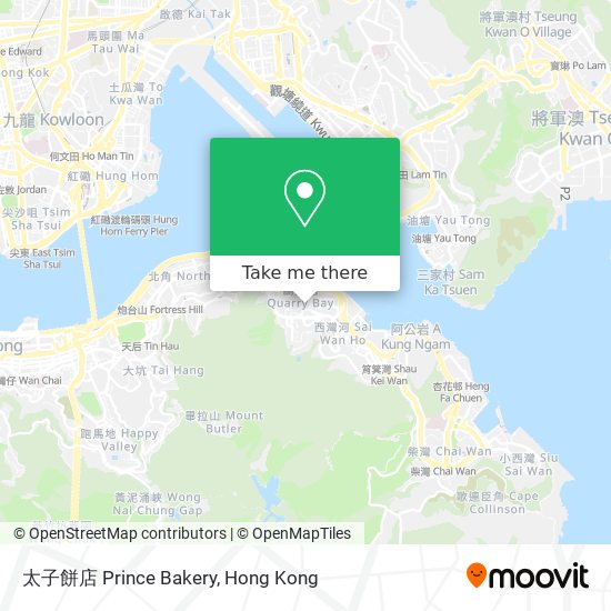 太子餅店 Prince Bakery map