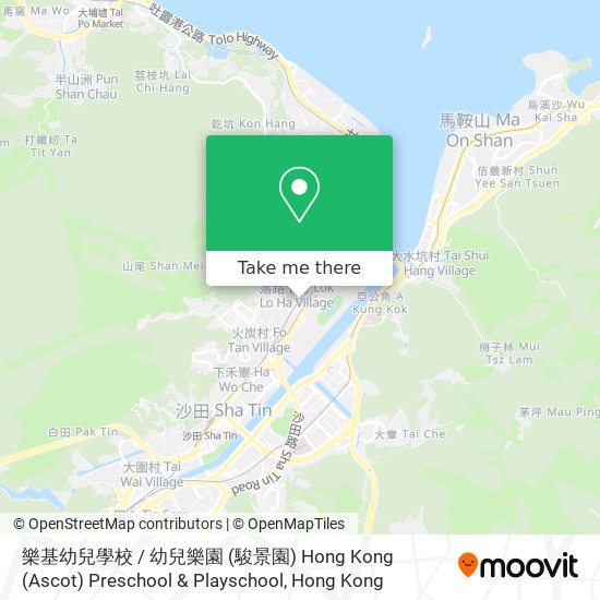 樂基幼兒學校 / 幼兒樂園 (駿景園) Hong Kong (Ascot) Preschool & Playschool map