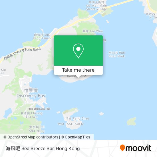 海風吧 Sea Breeze Bar map