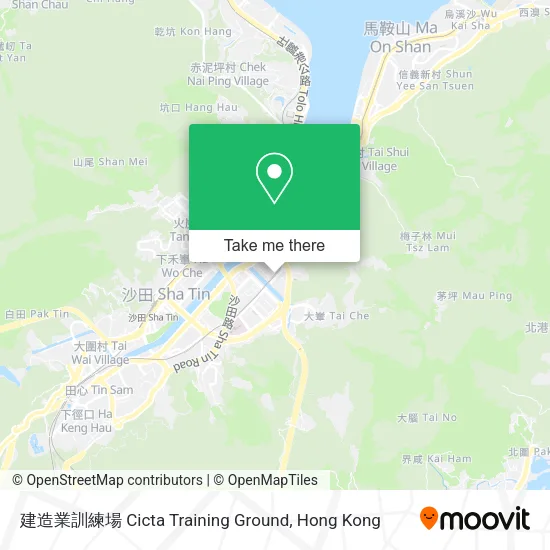 建造業訓練場 Cicta Training Ground map