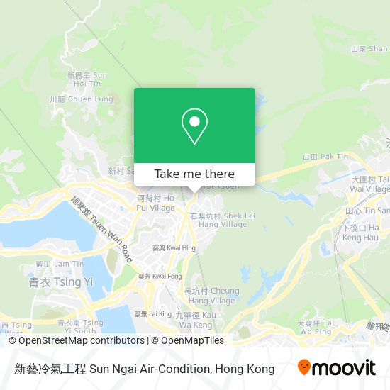 新藝冷氣工程 Sun Ngai Air-Condition map