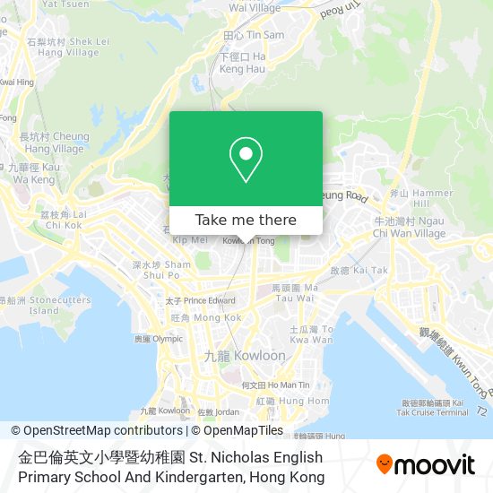 金巴倫英文小學暨幼稚園 St. Nicholas English Primary School And Kindergarten map