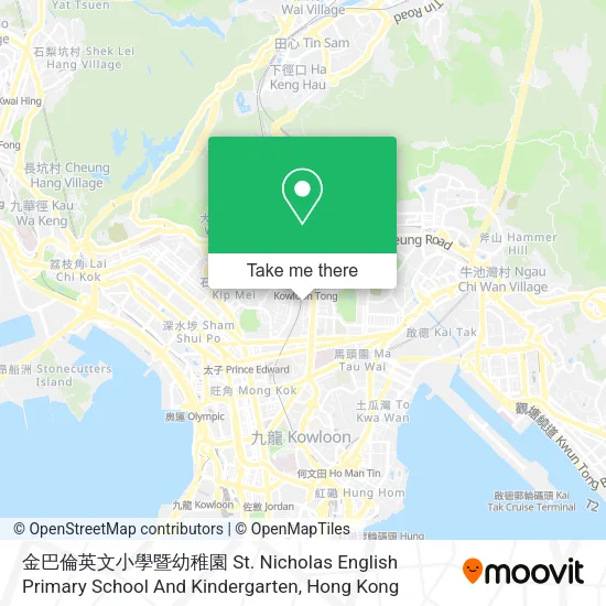 金巴倫英文小學暨幼稚園 St. Nicholas English Primary School And Kindergarten地圖