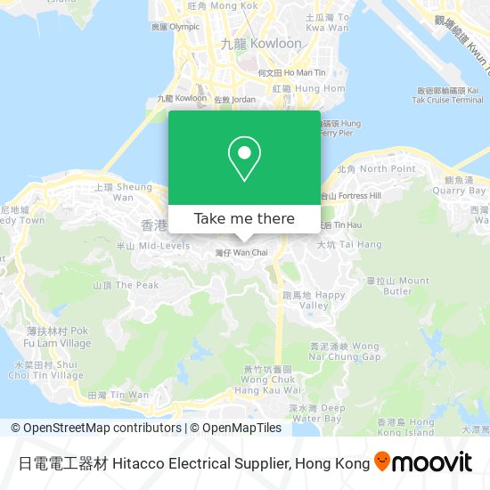 日電電工器材 Hitacco Electrical Supplier map
