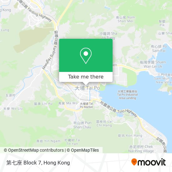 第七座 Block 7 map