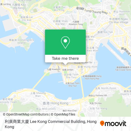 利廣商業大廈 Lee Kong Commercial Building地圖