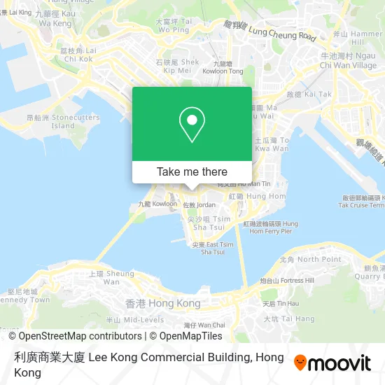 利廣商業大廈 Lee Kong Commercial Building map