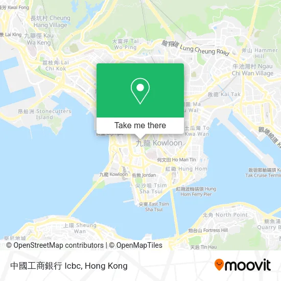 中國工商銀行 Icbc map