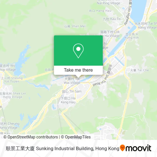 順景工業大廈 Sunking Industrial Building map