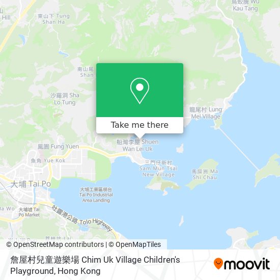 詹屋村兒童遊樂場 Chim Uk Village Children's Playground map