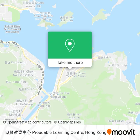 傲賢教育中心 Proudable Learning Centre map