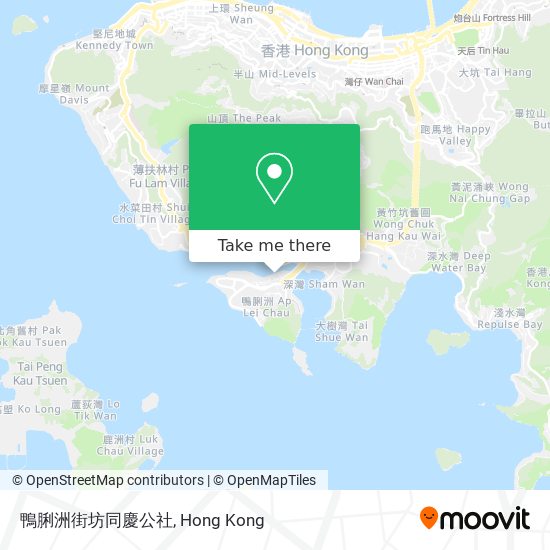 鴨脷洲街坊同慶公社 map