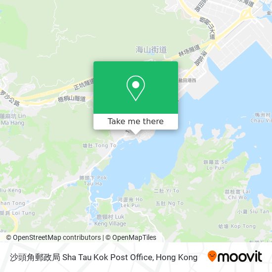 沙頭角郵政局 Sha Tau Kok Post Office map
