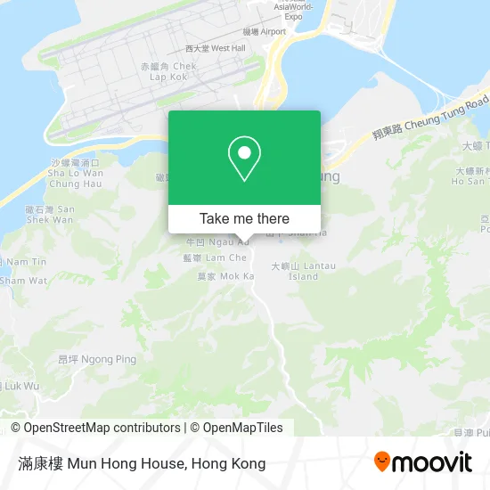 滿康樓 Mun Hong House map