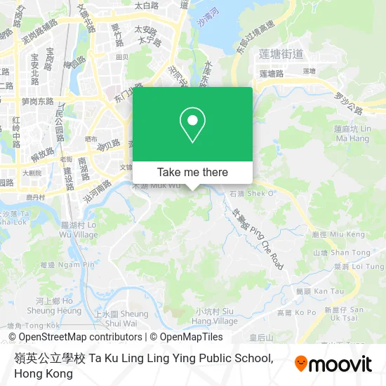 嶺英公立學校 Ta Ku Ling Ling Ying Public School map