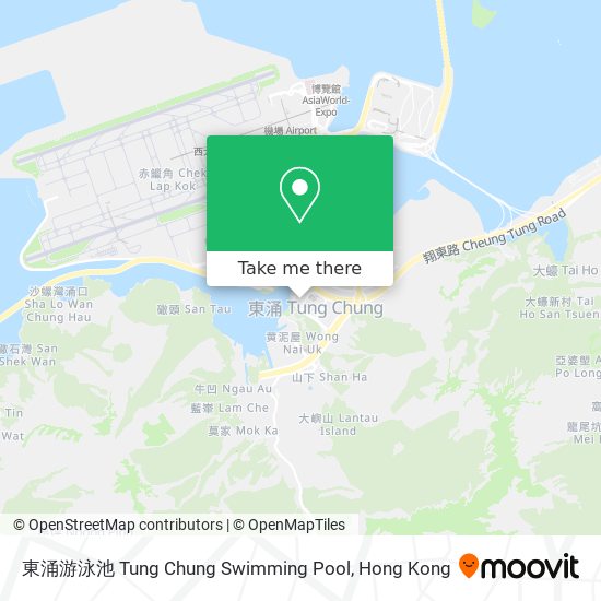 東涌游泳池 Tung Chung Swimming Pool map
