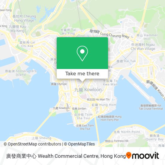 廣發商業中心 Wealth Commercial Centre地圖