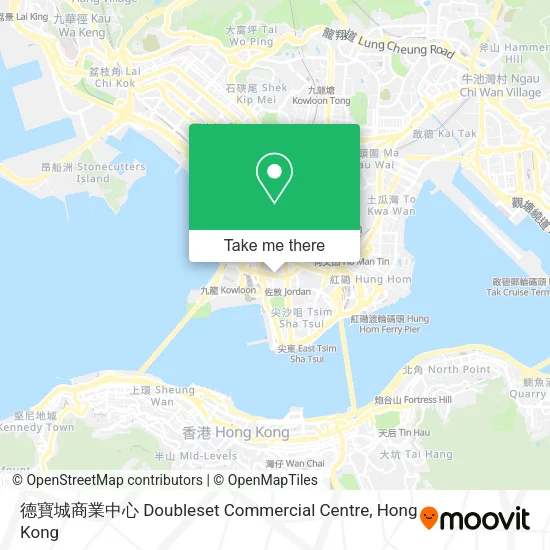 德寶城商業中心 Doubleset Commercial Centre map