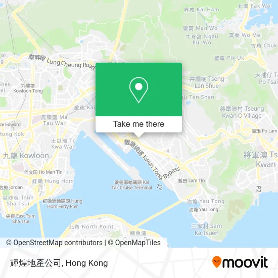 輝煌地產公司 map