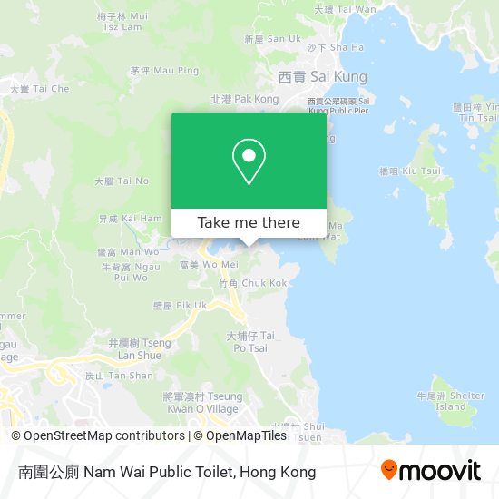 南圍公廁 Nam Wai Public Toilet map