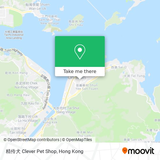 精伶犬 Clever Pet Shop map