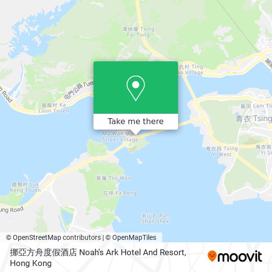 挪亞方舟度假酒店 Noah's Ark Hotel And Resort map