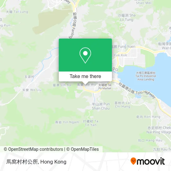 馬窩村村公所 map