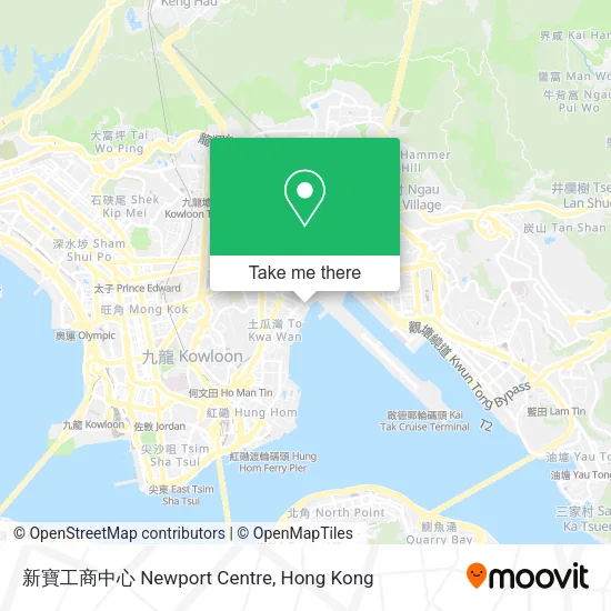 新寶工商中心 Newport Centre地圖